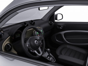 smart eq fortwo 2020 prime coupe 3D Модель