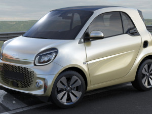 smart eq fortwo 2020 prime coupe 3D Модель