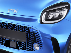 smart eq forfour 2020 3D Model