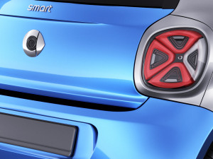 smart eq forfour 2020 3D Model