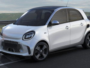 smart eq forfour 2020 3D Model