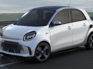 smart eq forfour 2020 3D Model