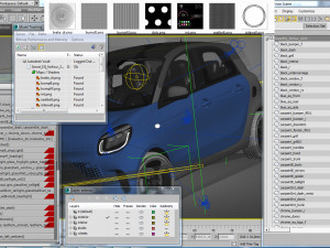 smart eq forfour 2020 3D Model