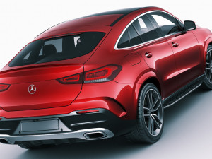 mercedes-benz gle coupe 2020 3D Модель