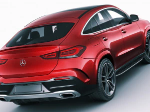 mercedes-benz gle coupe 2020 3D Model