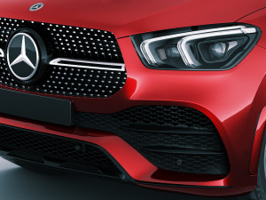 mercedes-benz gle coupe 2020 3D Модель