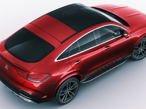 mercedes-benz gle coupe 2020 3D Модель