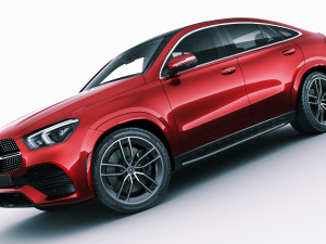 mercedes-benz gle coupe 2020 3D Модель