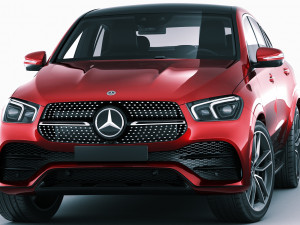 mercedes-benz gle coupe 2020 3D Модель