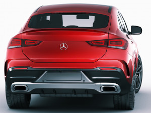 mercedes-benz gle coupe 2020 3D Модель