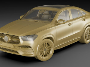 mercedes-benz gle coupe 2020 3D Модель