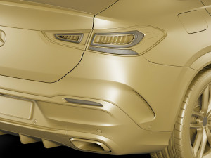 mercedes-benz gle coupe 2020 3D Модель