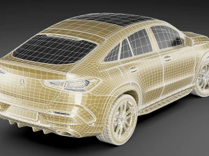 mercedes-benz gle coupe 2020 3D Model