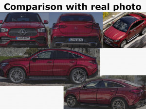 mercedes-benz gle coupe 2020 3D Модель