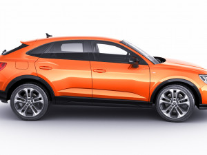 audi q3 sportback 2020 Modelo 3D
