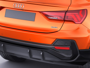audi q3 sportback 2020 Modelo 3D