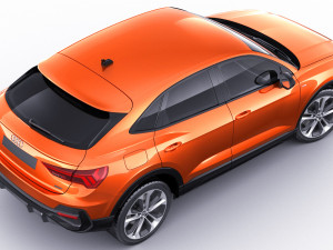 audi q3 sportback 2020 Modelo 3D