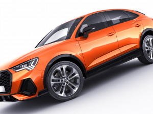 audi q3 sportback 2020 Modelo 3D