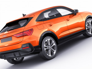 audi q3 sportback 2020 Modelo 3D