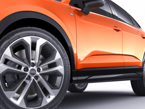 audi q3 sportback 2020 Modelo 3D