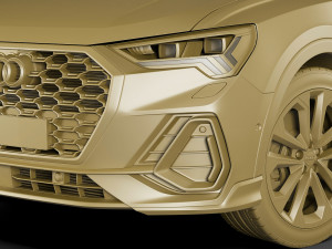 audi q3 sportback 2020 Modelo 3D