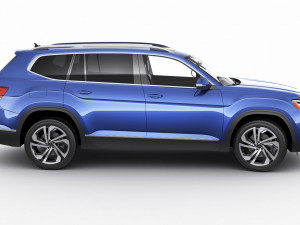 volkswagen atlas 2021 3D 模型