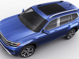 volkswagen atlas 2021 3D 模型