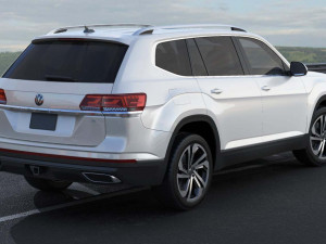volkswagen atlas 2021 3D 模型