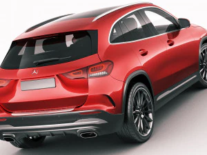 mercedes-benz gla 2021 3D Model