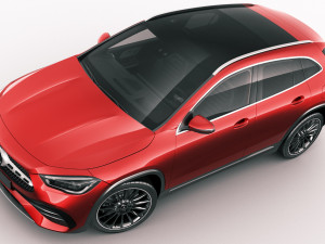mercedes-benz gla 2021 3D Модель