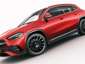 mercedes-benz gla 2021 3D Модель