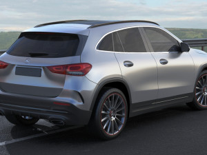 mercedes-benz gla 2021 3D Модель