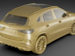 mercedes-benz gla 2021 3D Model