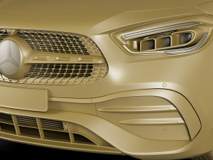 mercedes-benz gla 2021 3D Модель