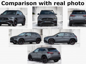 mercedes-benz gla 2021 3D Модель