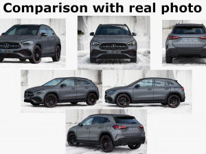mercedes-benz gla 2021 3D Model
