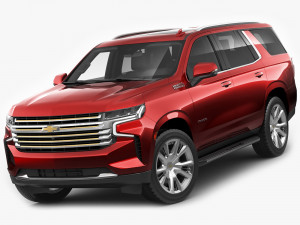 chevrolet tahoe 2021 3D मॉडल
