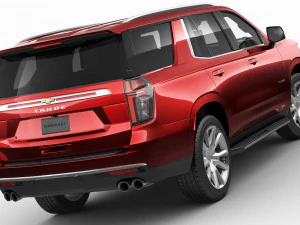 chevrolet tahoe 2021 3D Model