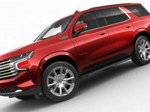 chevrolet tahoe 2021 3D Model