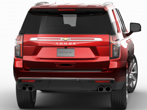chevrolet tahoe 2021 Model 3D