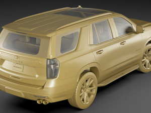 chevrolet tahoe 2021 Model 3D