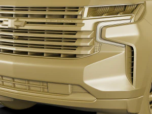chevrolet tahoe 2021 3D Model