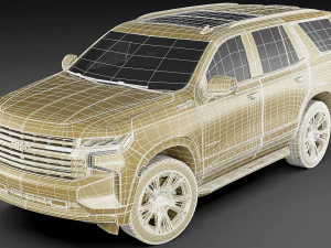 chevrolet tahoe 2021 3D Model