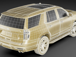 chevrolet tahoe 2021 Model 3D