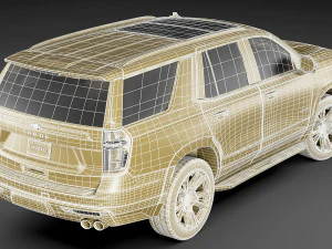 chevrolet tahoe 2021 3D Model