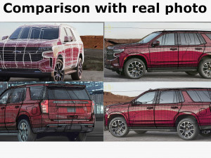 chevrolet tahoe 2021 Model 3D
