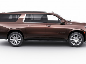 chevrolet suburban 2021 3D 模型