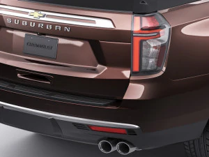 chevrolet suburban 2021 3D Model