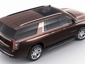 chevrolet suburban 2021 3D Model