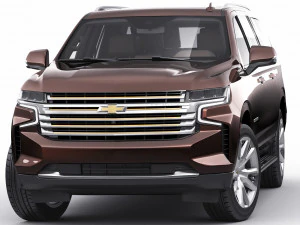 chevrolet suburban 2021 3D Model